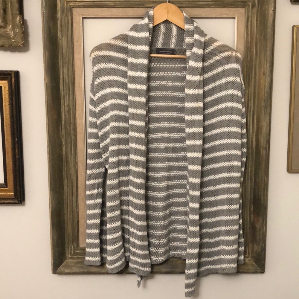 Wooden Ships Shawl Collar Sweater